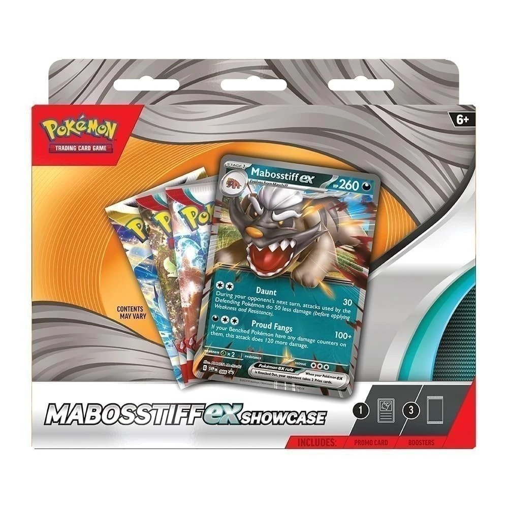 X2 Pokemon TCG: Mabosstiff EX Showcase Box