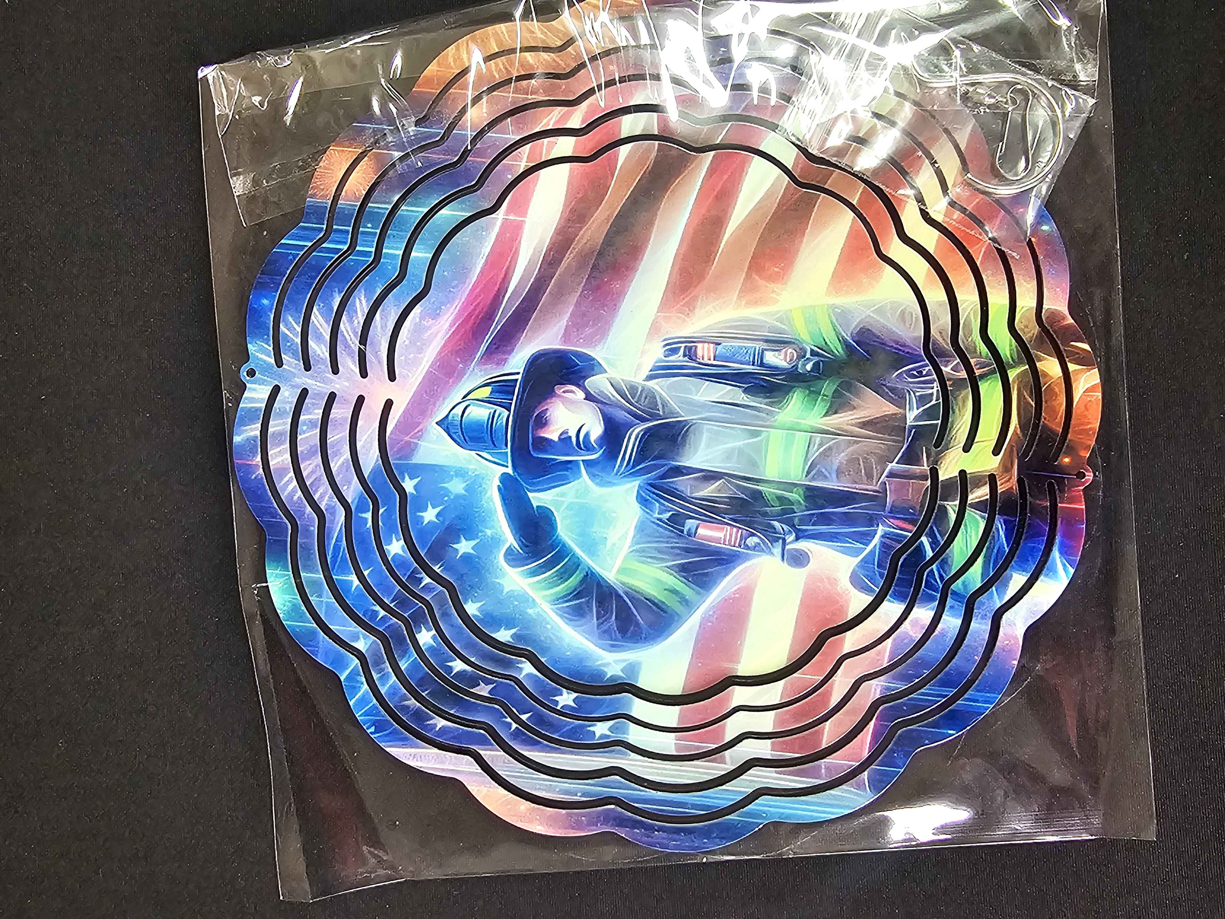 Firefighter Wind Spinner