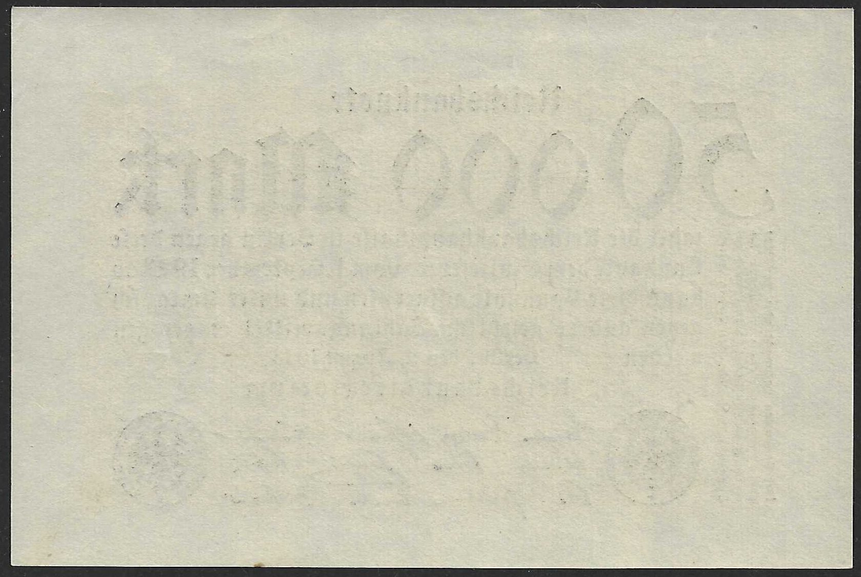 Alemania 50.000 Marcos 1923 Pick 99 SC