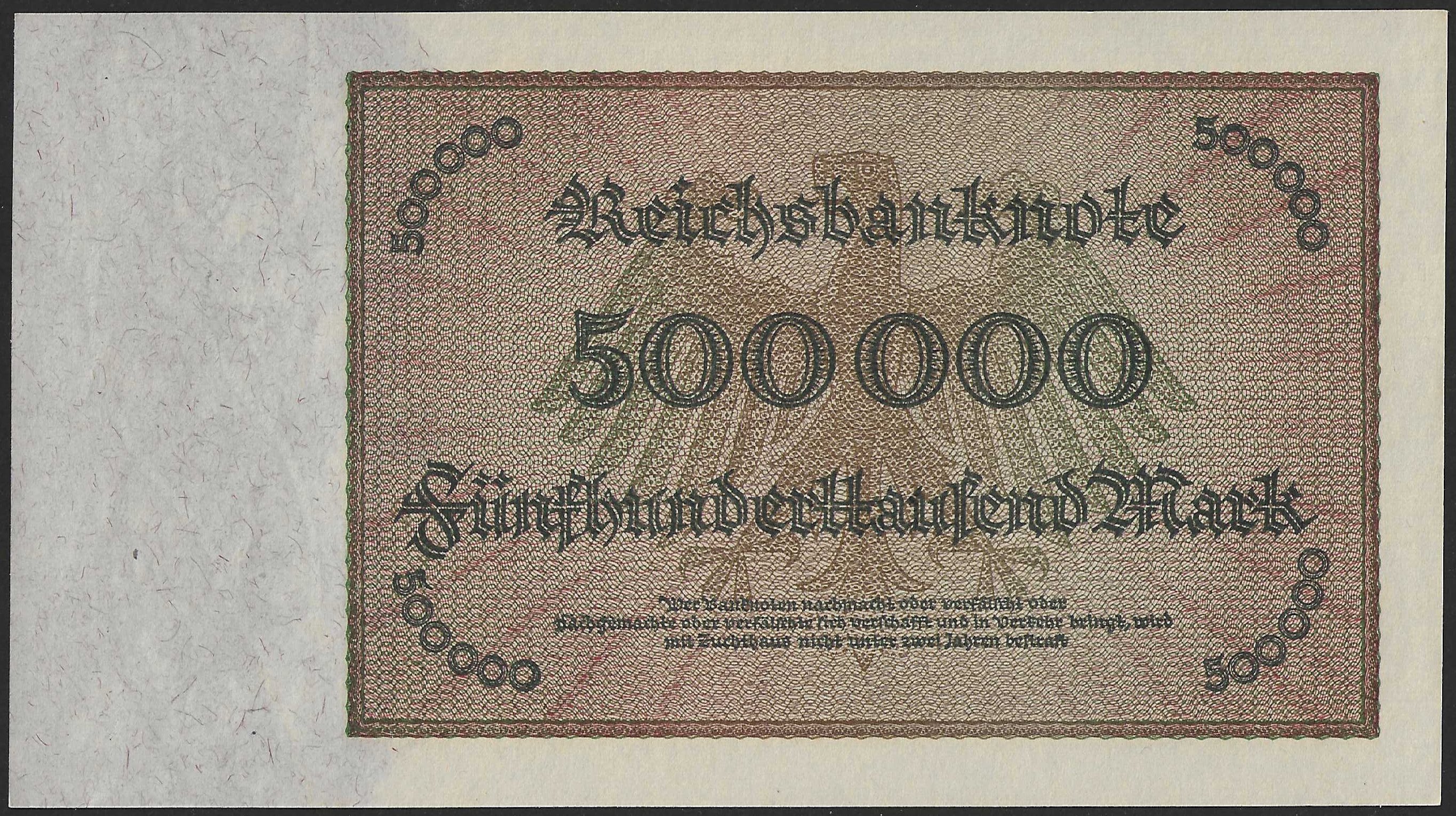 Alemania 100.000 Marcos 1923 Pick 88 SC