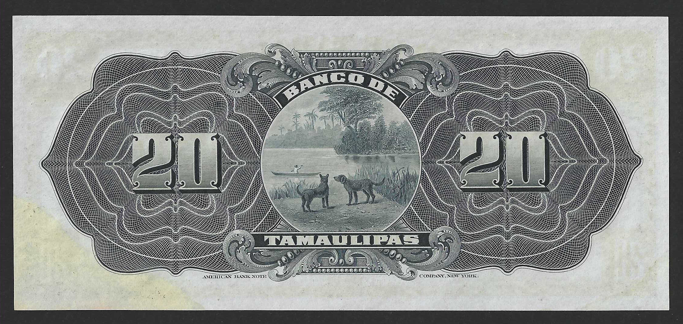 Mexico Banco de Tamaulipas 20 Pesos Pick S431r SC