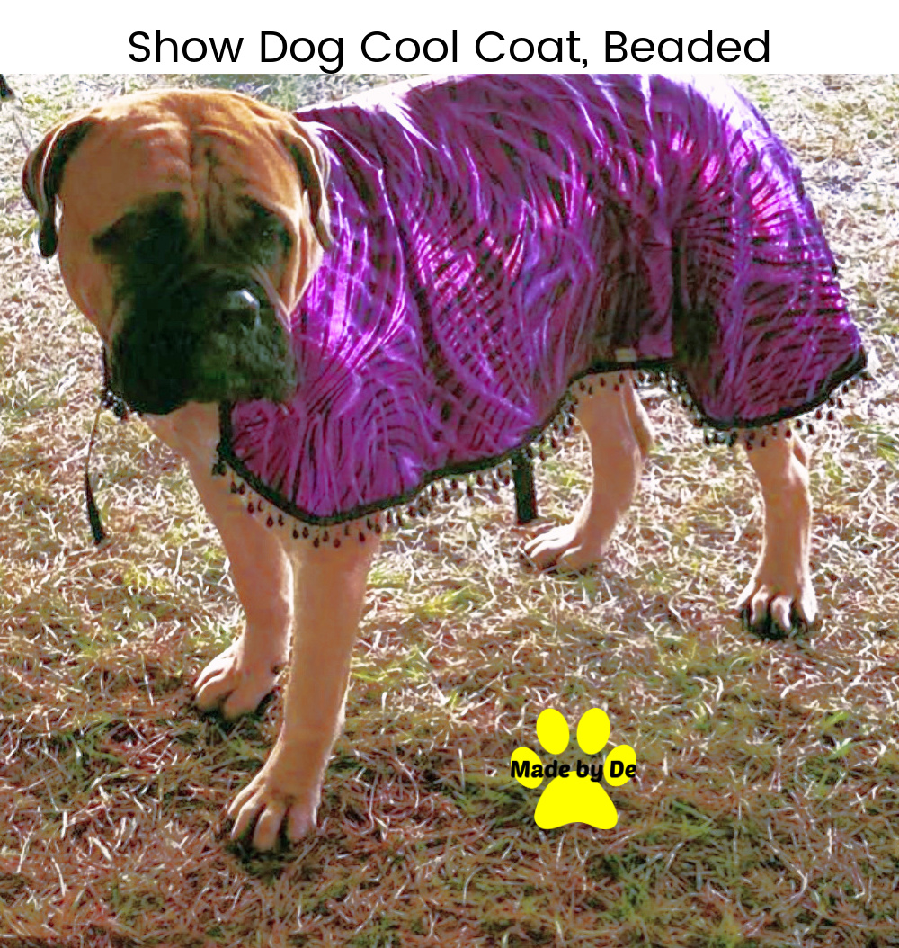 Show Dog Cool Coat with Beads