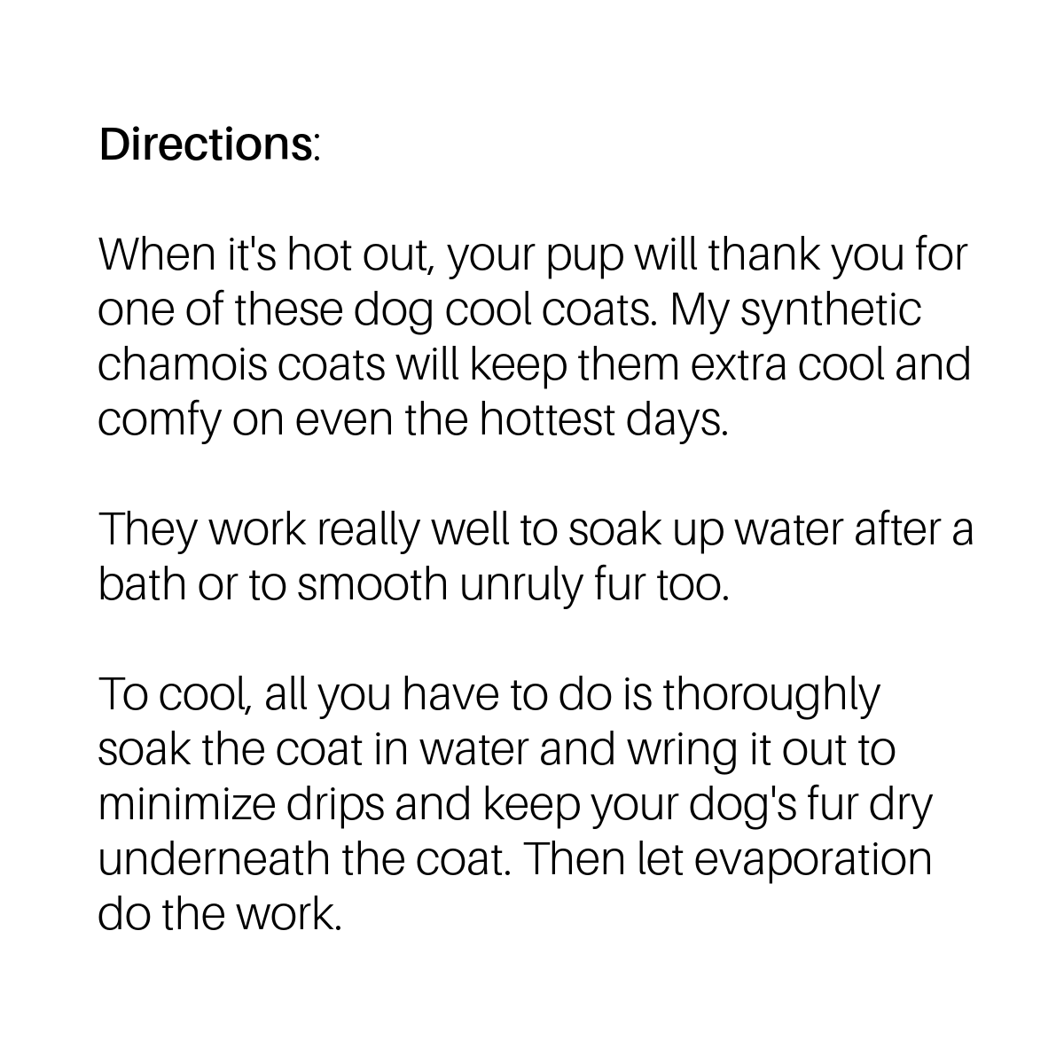 Show Dog Cool Collar