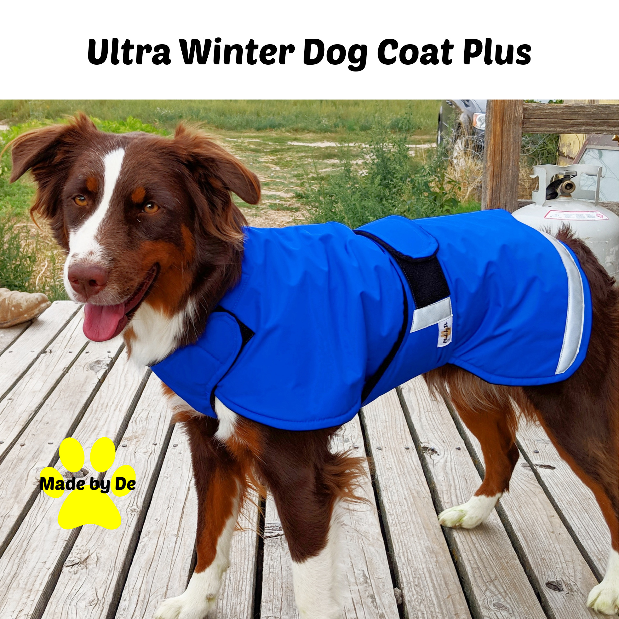 Ultra Winter Dog Coat Plus Tummy Panel