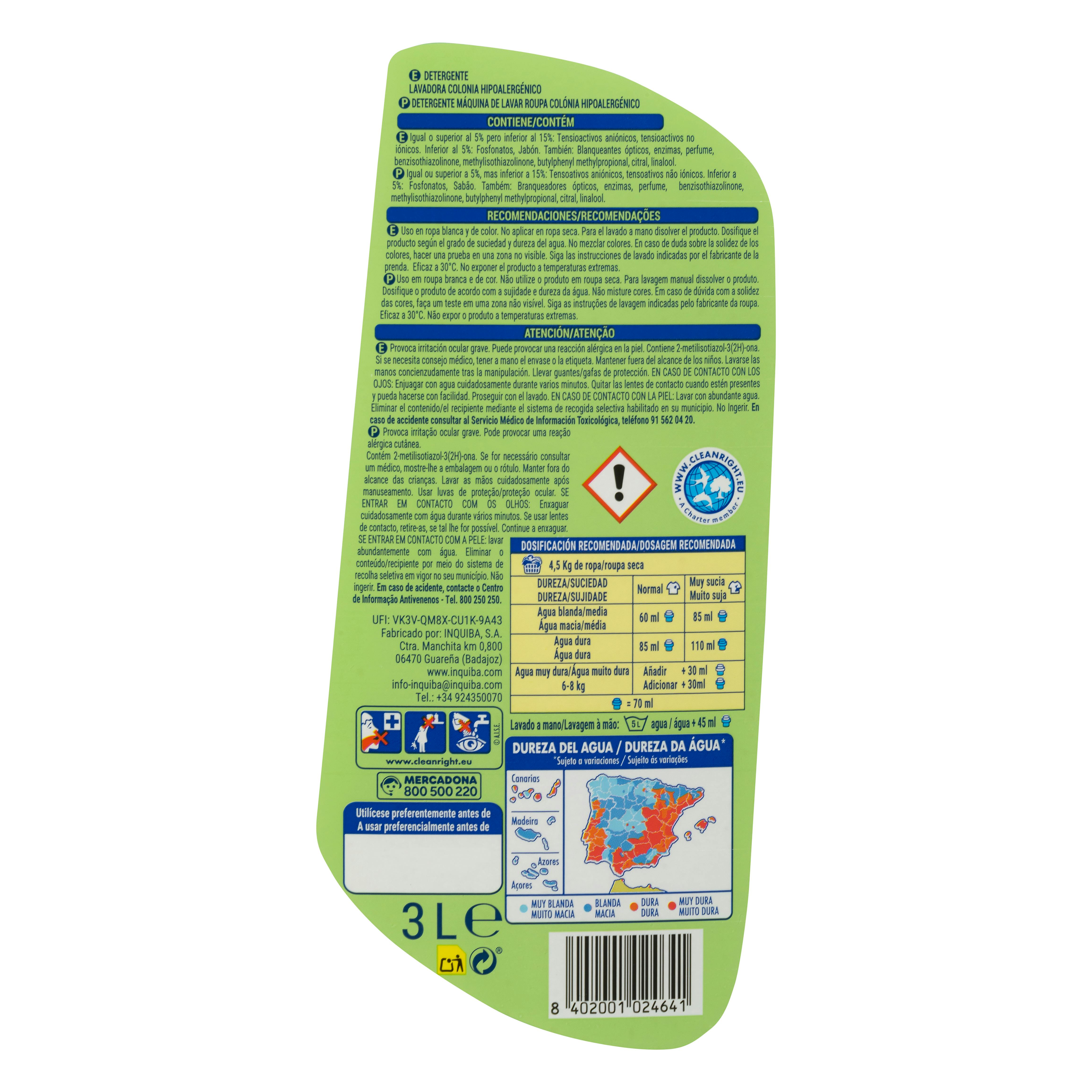 Hipoalergiczny żel do prania