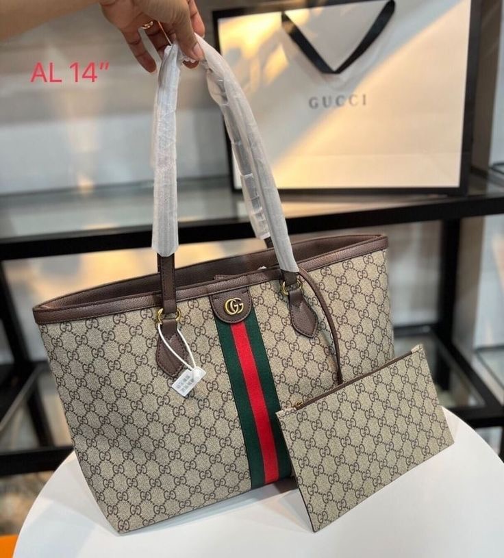 Sac Cabas Ophidia Medium – Toile GG Supreme