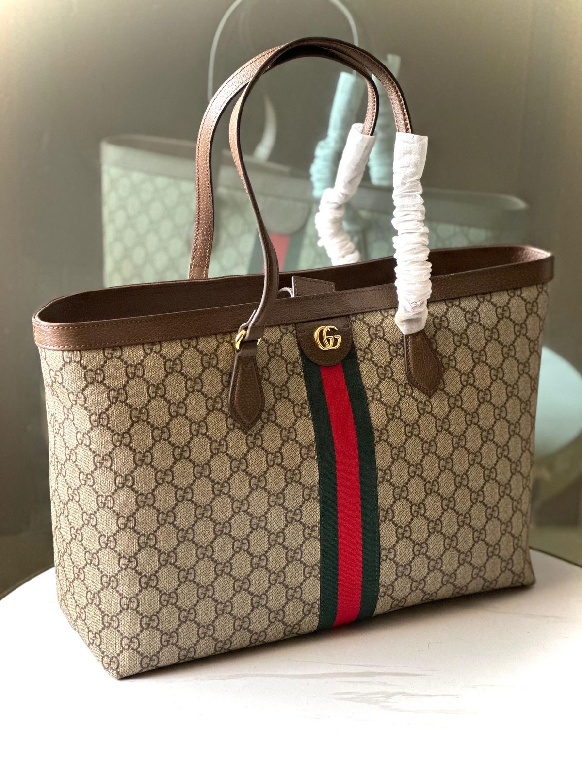 Sac Cabas Ophidia Medium – Toile GG Supreme