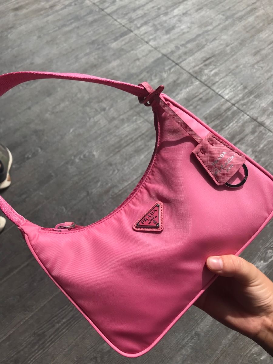 Mini Sac Hobo Rose Bonbon