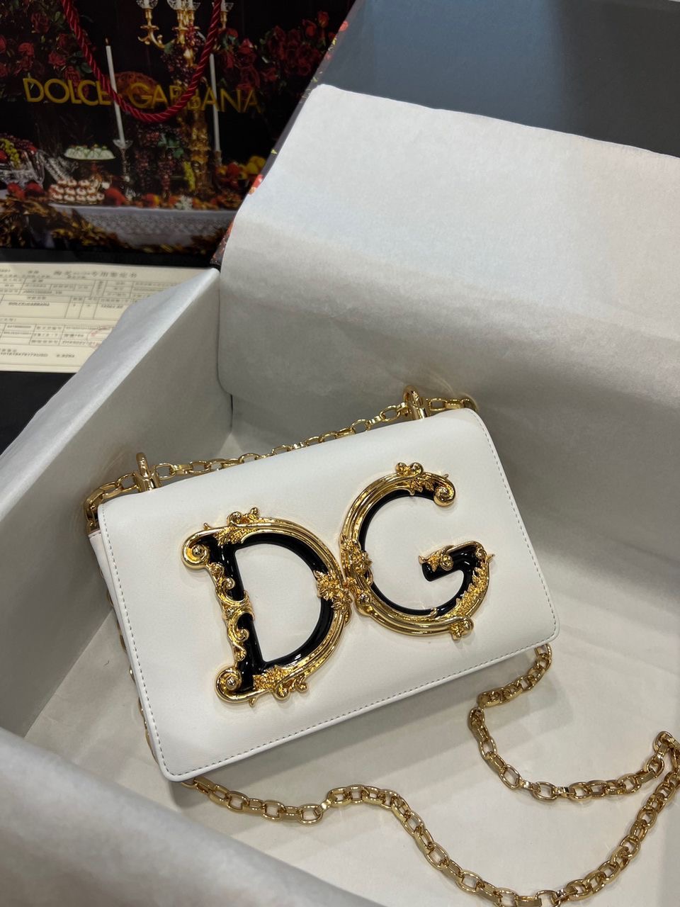 Sac Bandoulière Dolce & Gabbana – Édition Logo Baroque