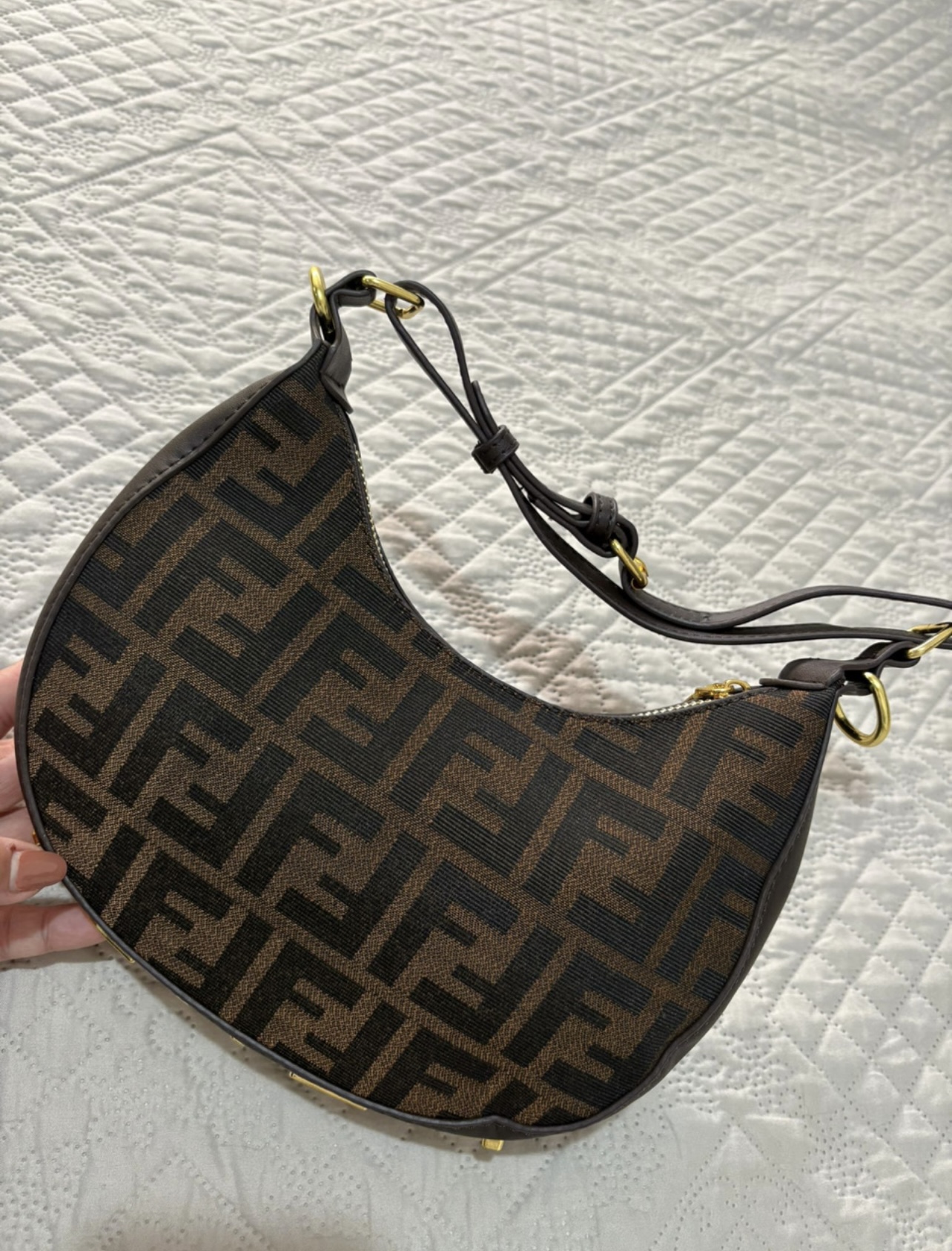 Sac Hobo Graphy – Toile FF Iconique