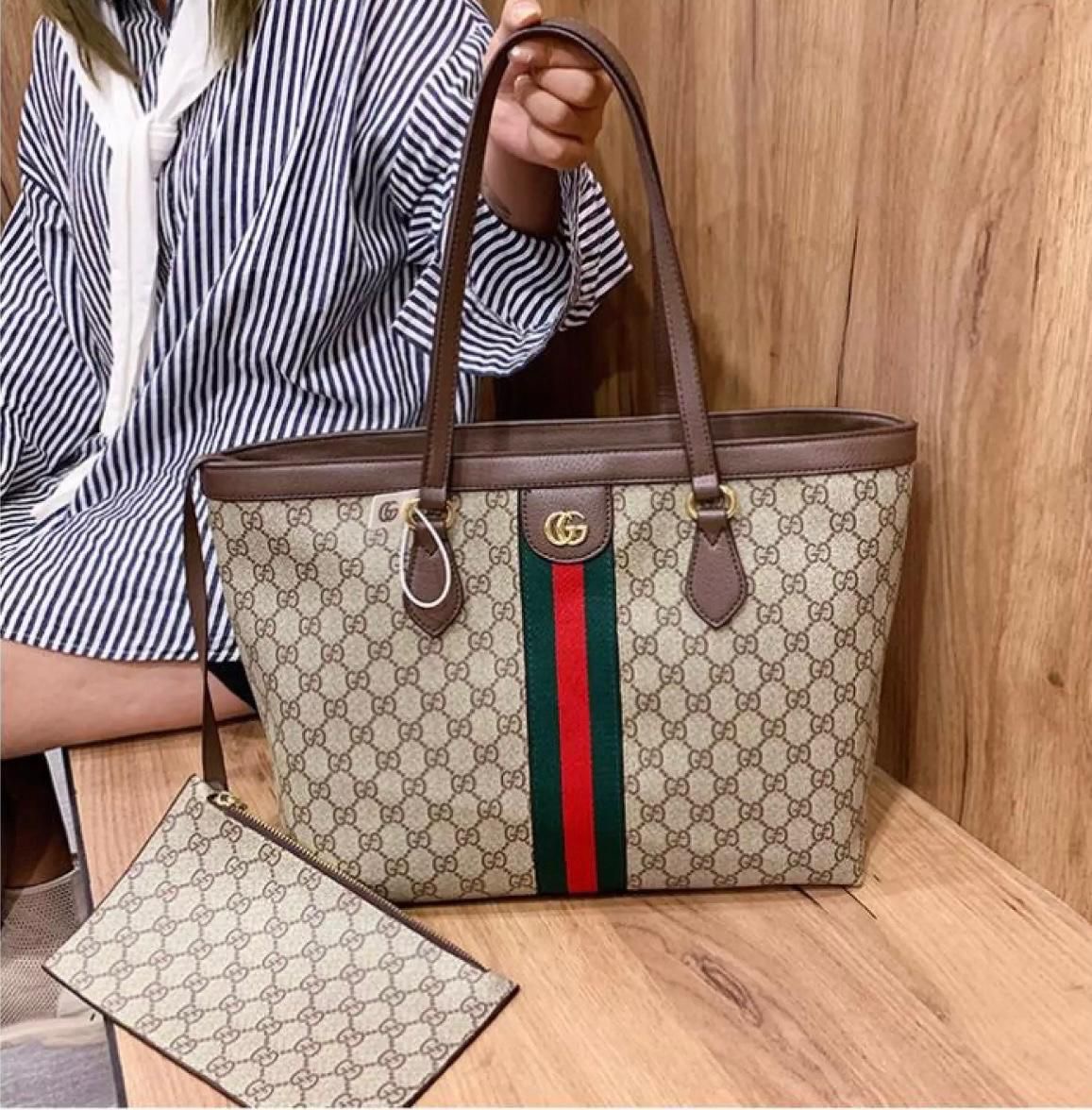 Sac Cabas Ophidia Medium – Toile GG Supreme