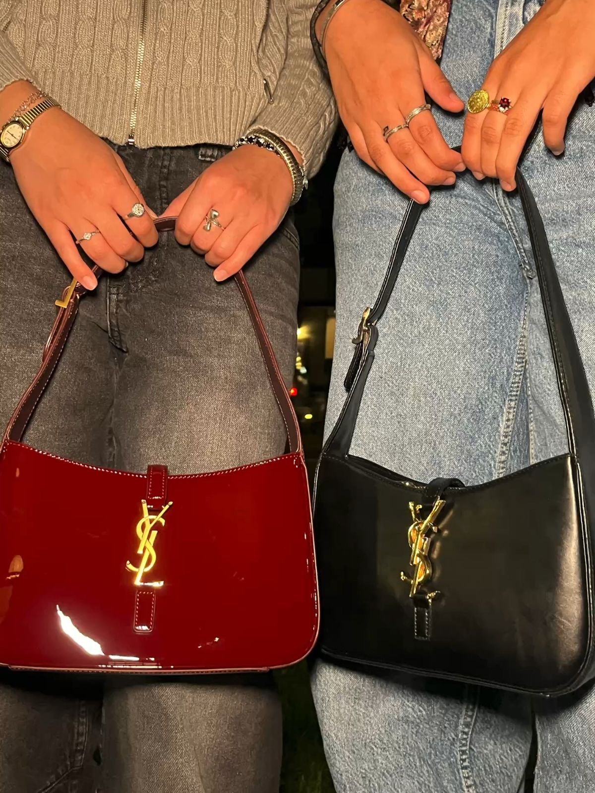 Sac YSL Le 5 à 7 – Cuir Verni