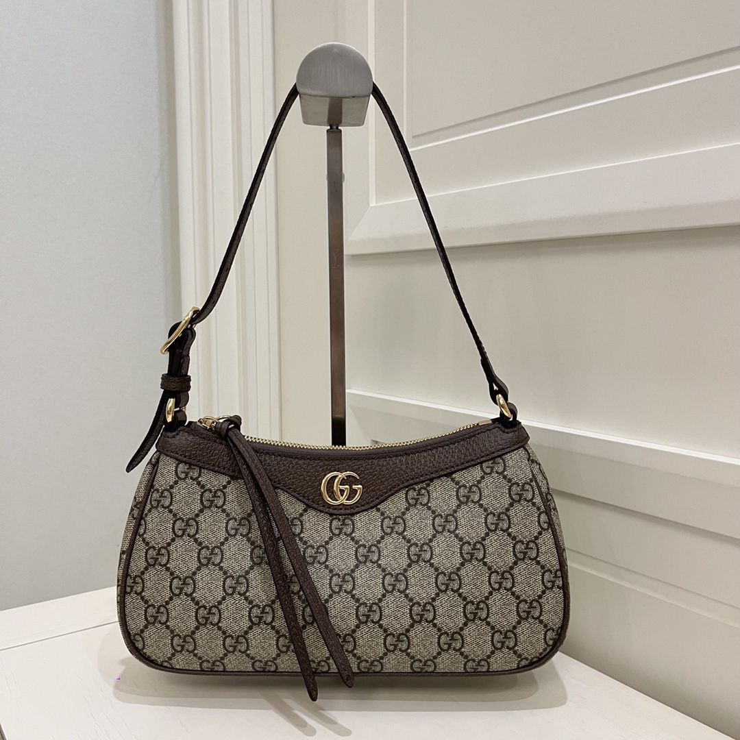 Sac Porté Épaule Ophidia – Toile GG Suprême