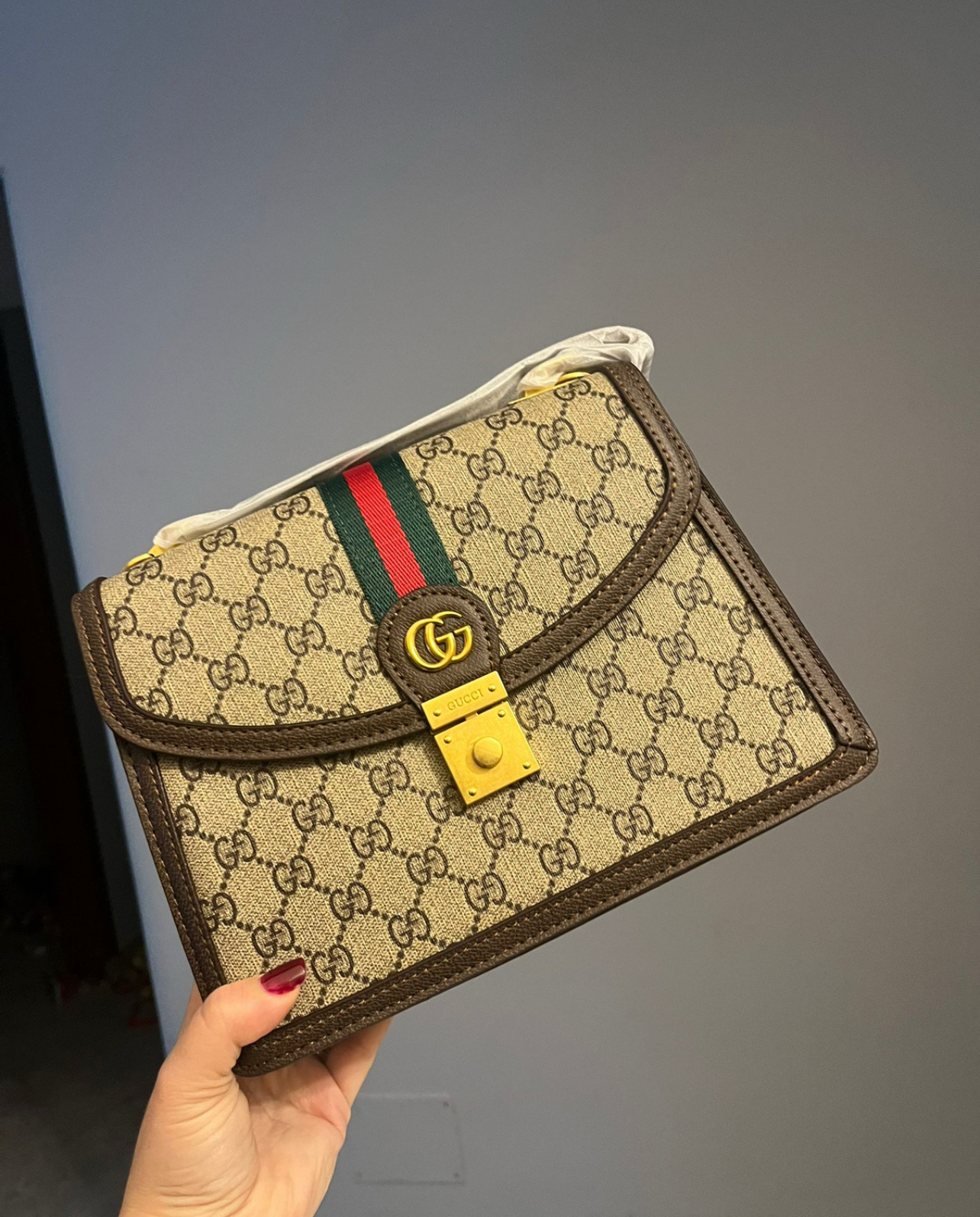 Sac à main  Ophidia - Toile GG Suprême