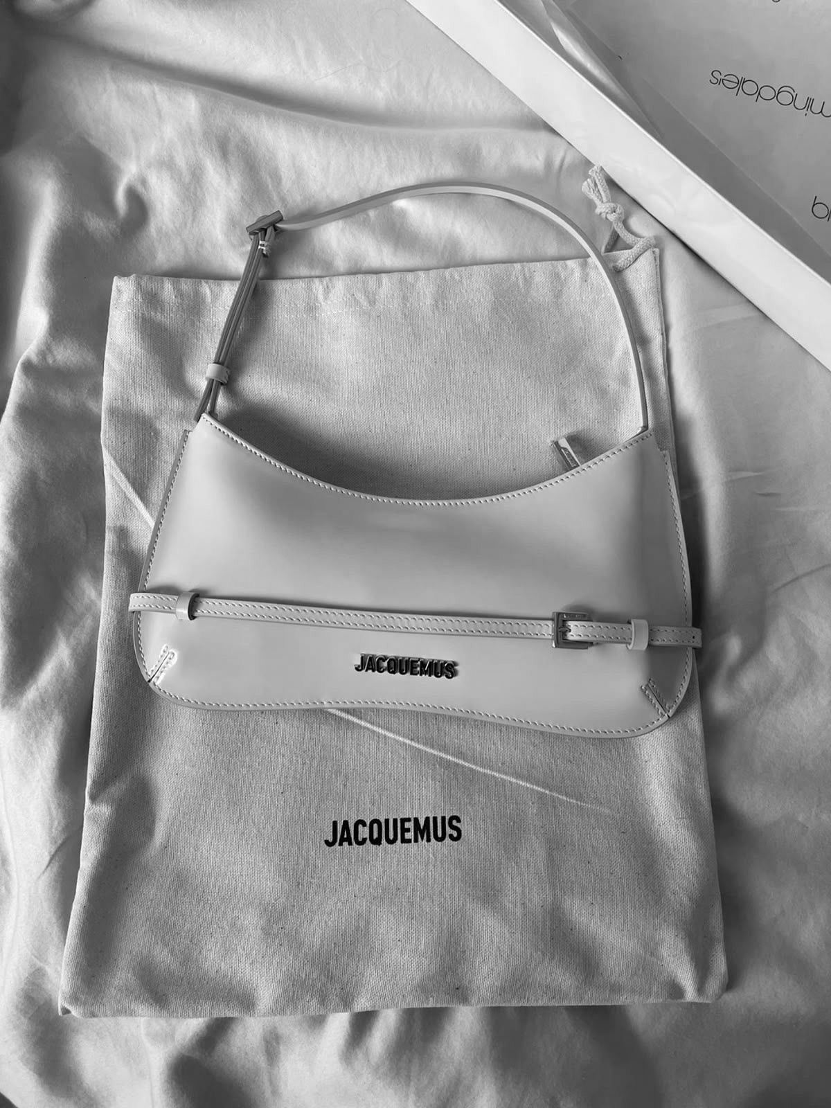 Jacquemus bisou ceinture blanc