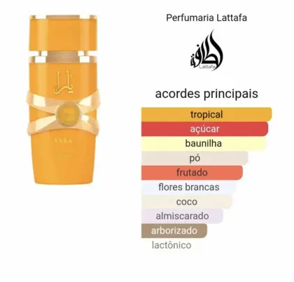 Yara Tous Eau de Parfum Feminino – Frutado, Doce e Envolvente