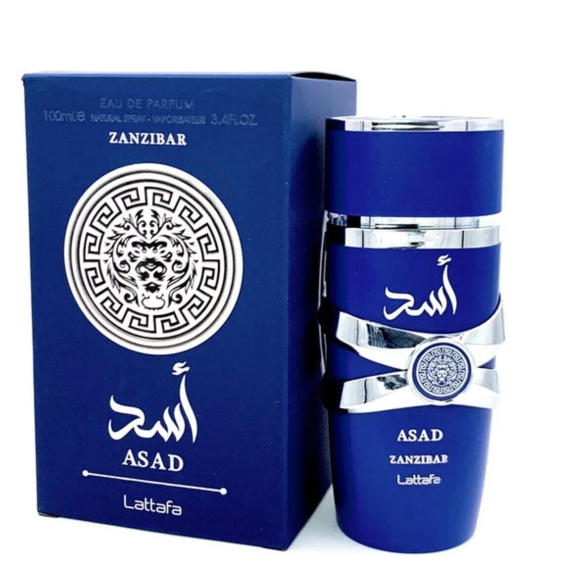 Asad Zanzibar Eau de Parfum Masculino – Fresco, Intenso e Sofisticado