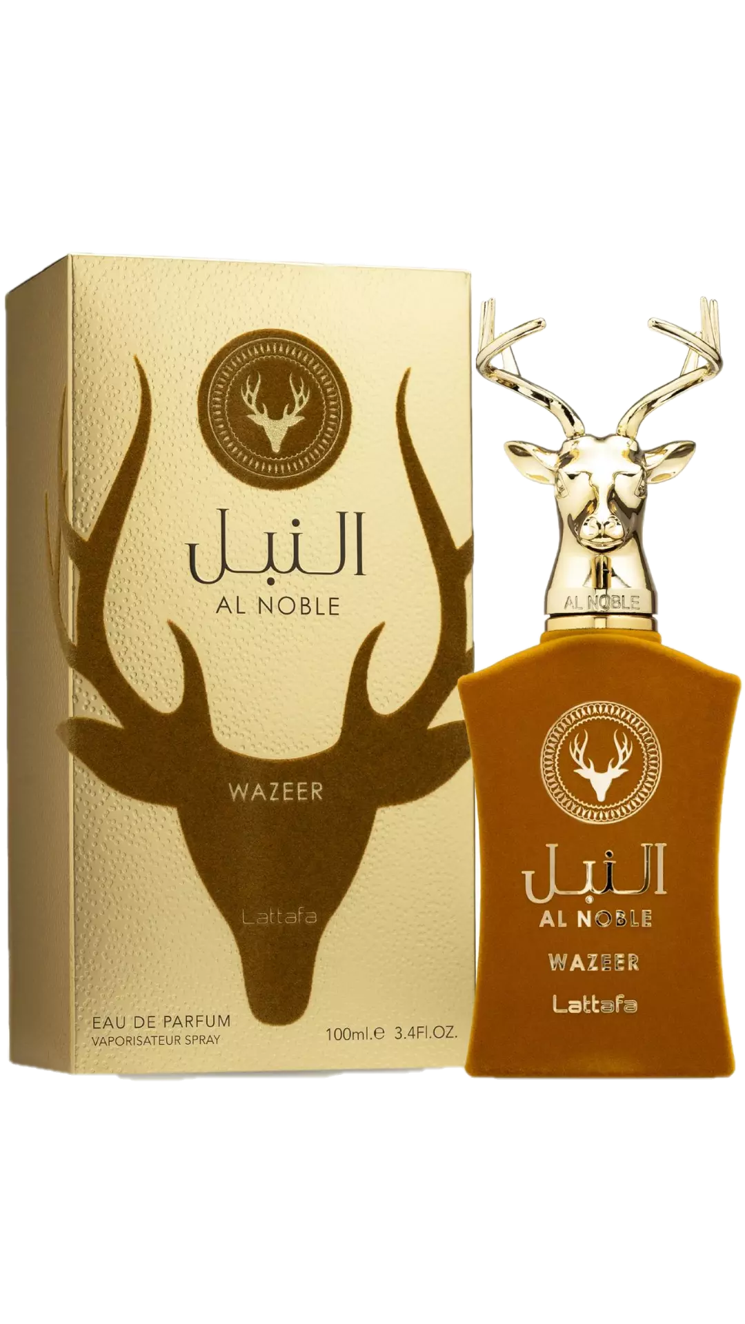 Al Noble Wazeer Eau de Parfum Masculino – Elegância Oriental com Alta Fixação