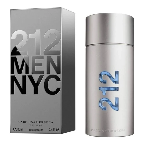 212 Men NYC Carolina Herrera 200ml: A Essência do Homem Moderno em Tamanho Exclusivo