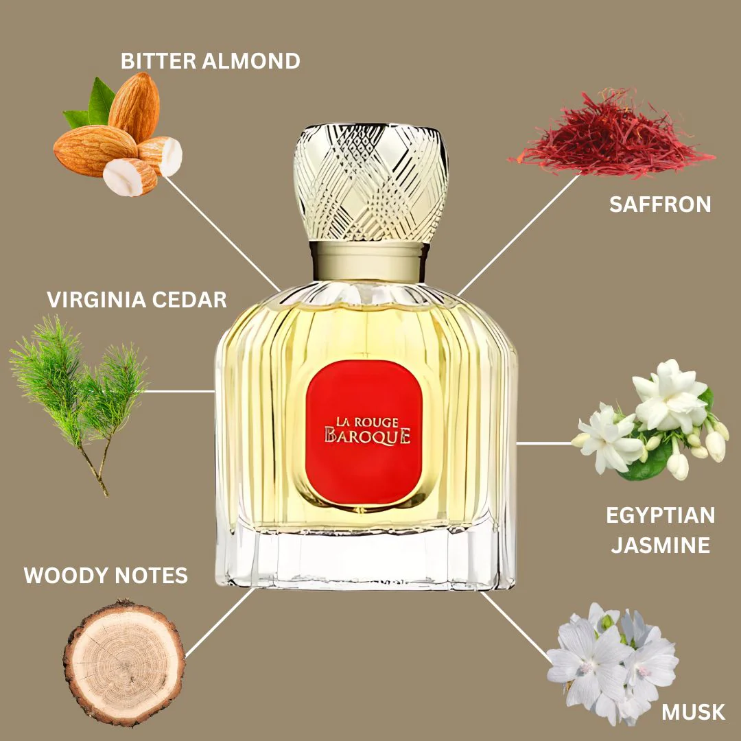 Maison La Rouge Baroque Eau de Parfum – Intenso, Doce e Sofisticado