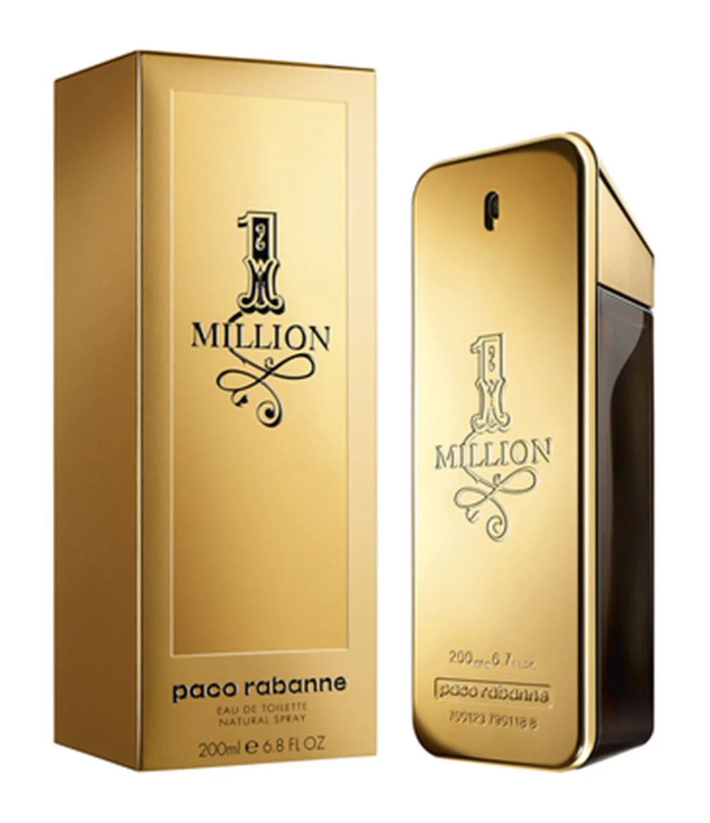 1 Million Paco Rabanne EDT 200ml – O Lingote de Ouro da Perfumaria Masculina