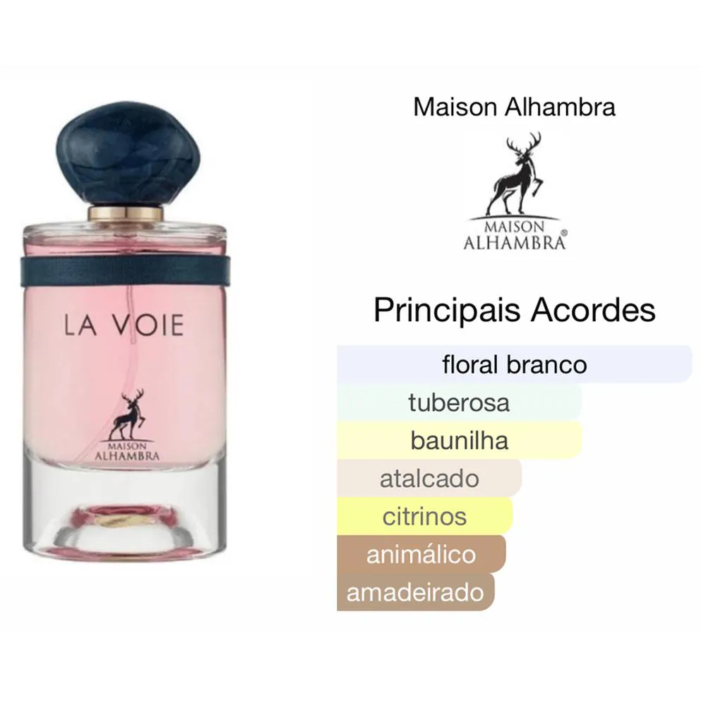 Maison La Voie Eau de Parfum Feminino – Floral Sofisticado e Marcante