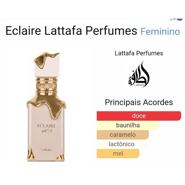 Eclaire Eau de Parfum Feminino – Doce Cremoso e Sofisticado