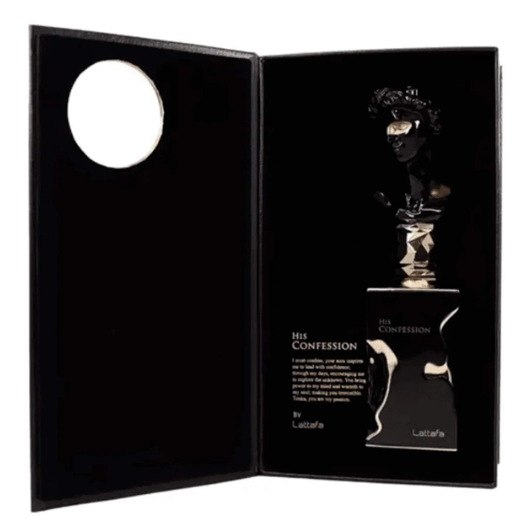 His Confession Eau de Parfum Masculino – Intenso, Sofisticado e Marcante