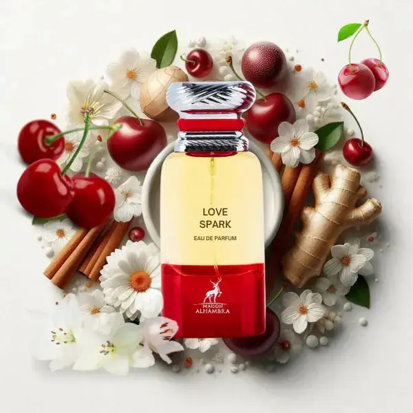 Maison Love Spark Eau de Parfum Feminino – Doce, Vibrante e Envolvente