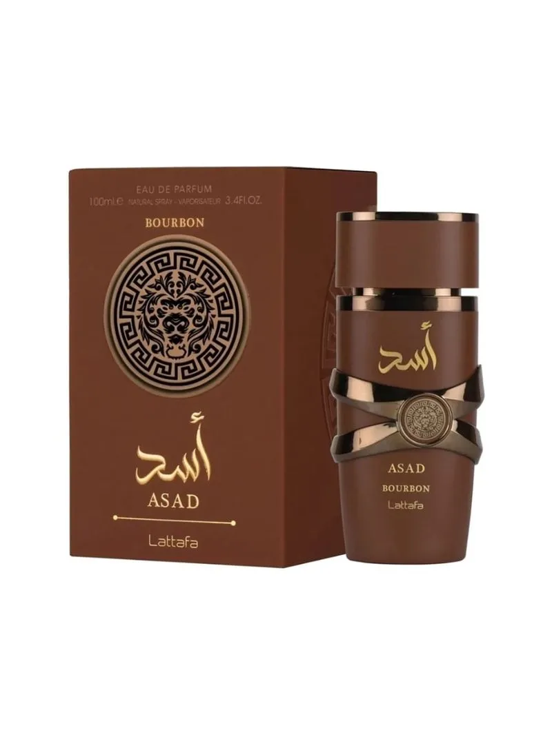 Asad Bourbon Eau de Parfum Masculino – Quente, Envolvente e Sofisticado