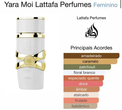 Yara Moi Eau de Parfum Feminino – Cremoso, Elegante e Envolvente