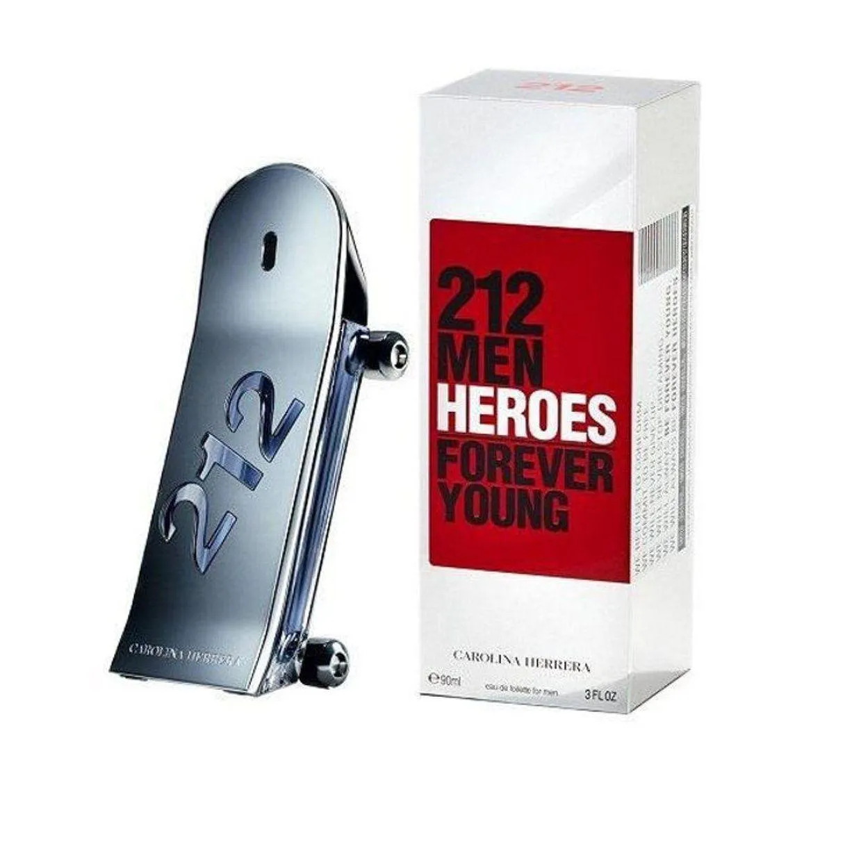 212 Men Heroes Forever Young – O Perfume do Homem Autêntico (90ml)
