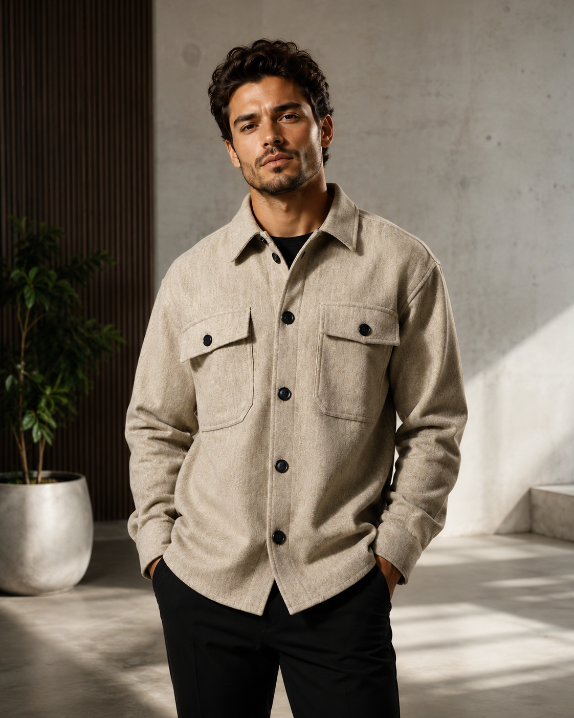 Jaqueta Camisa Masculina Malwee