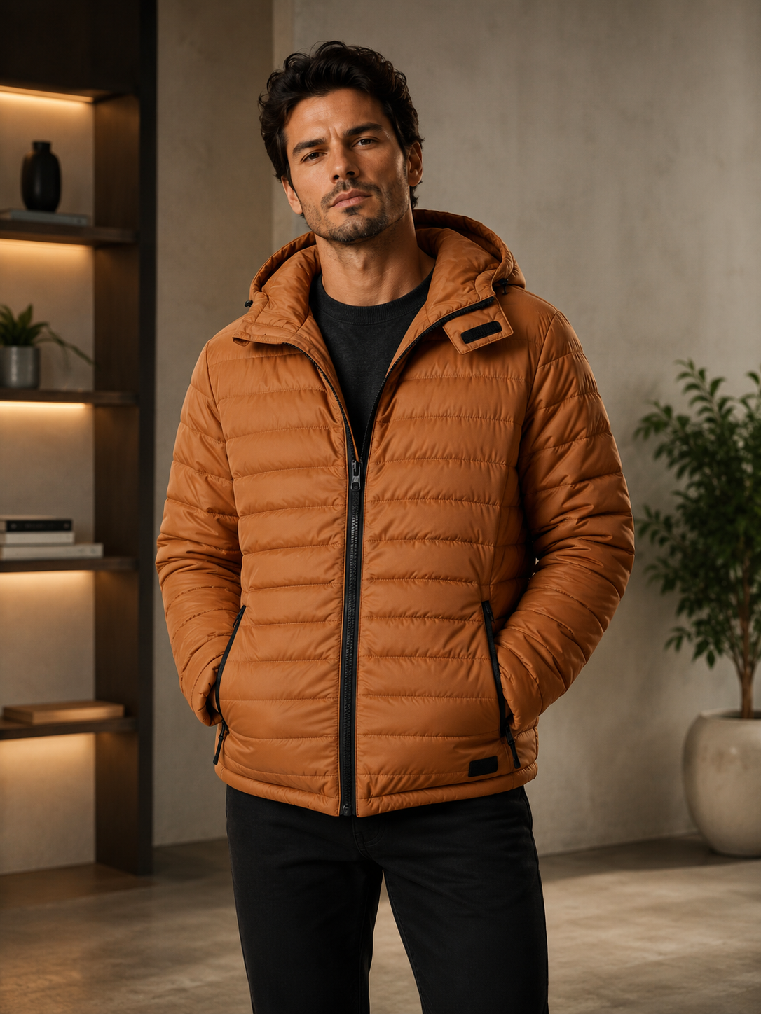 Jaqueta Masculina Puffer Malwee