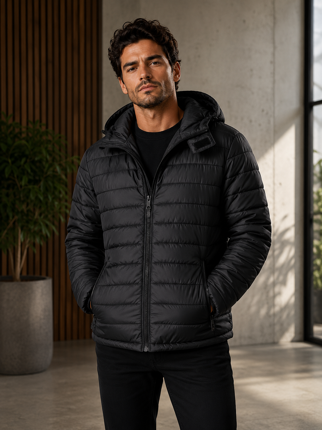 Jaqueta Masculina Puffer Malwee