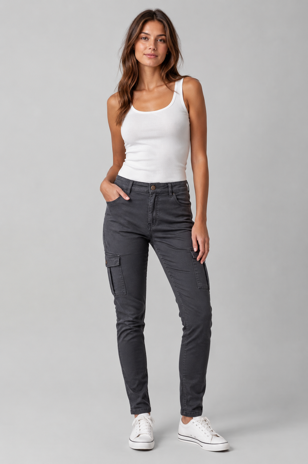 Calça Cargo Feminina 