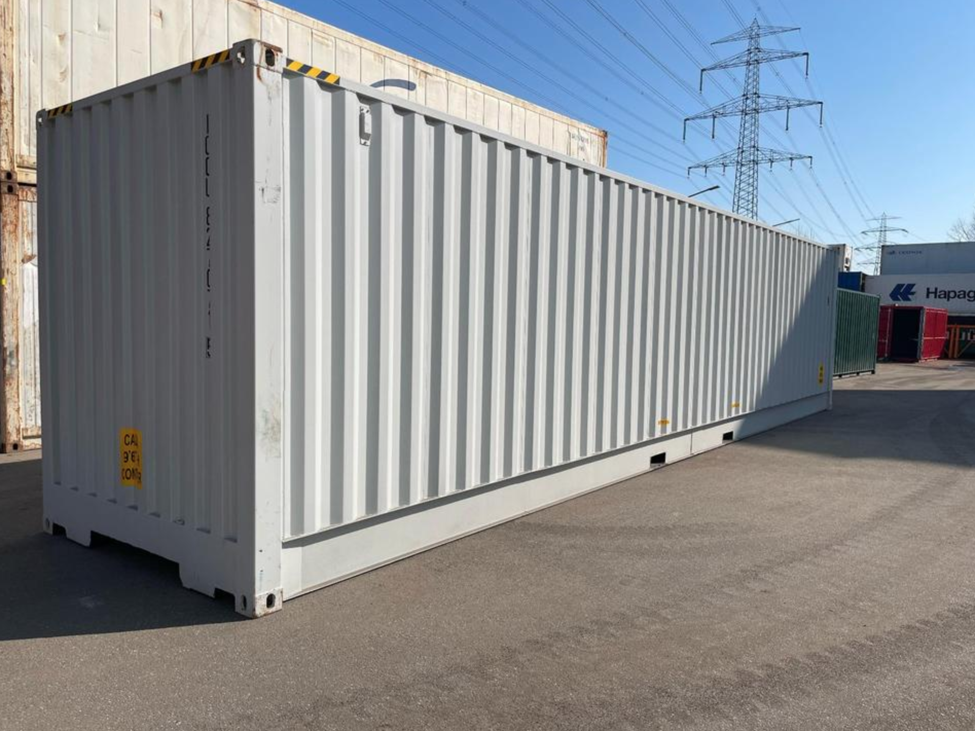 CONTENEDOR MARÍTIMO DE 40 PIES CON APERTURA LATERAL 