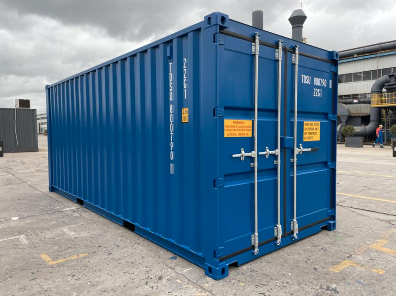 CONTENEDOR MARÍTIMO DE 20 PIES