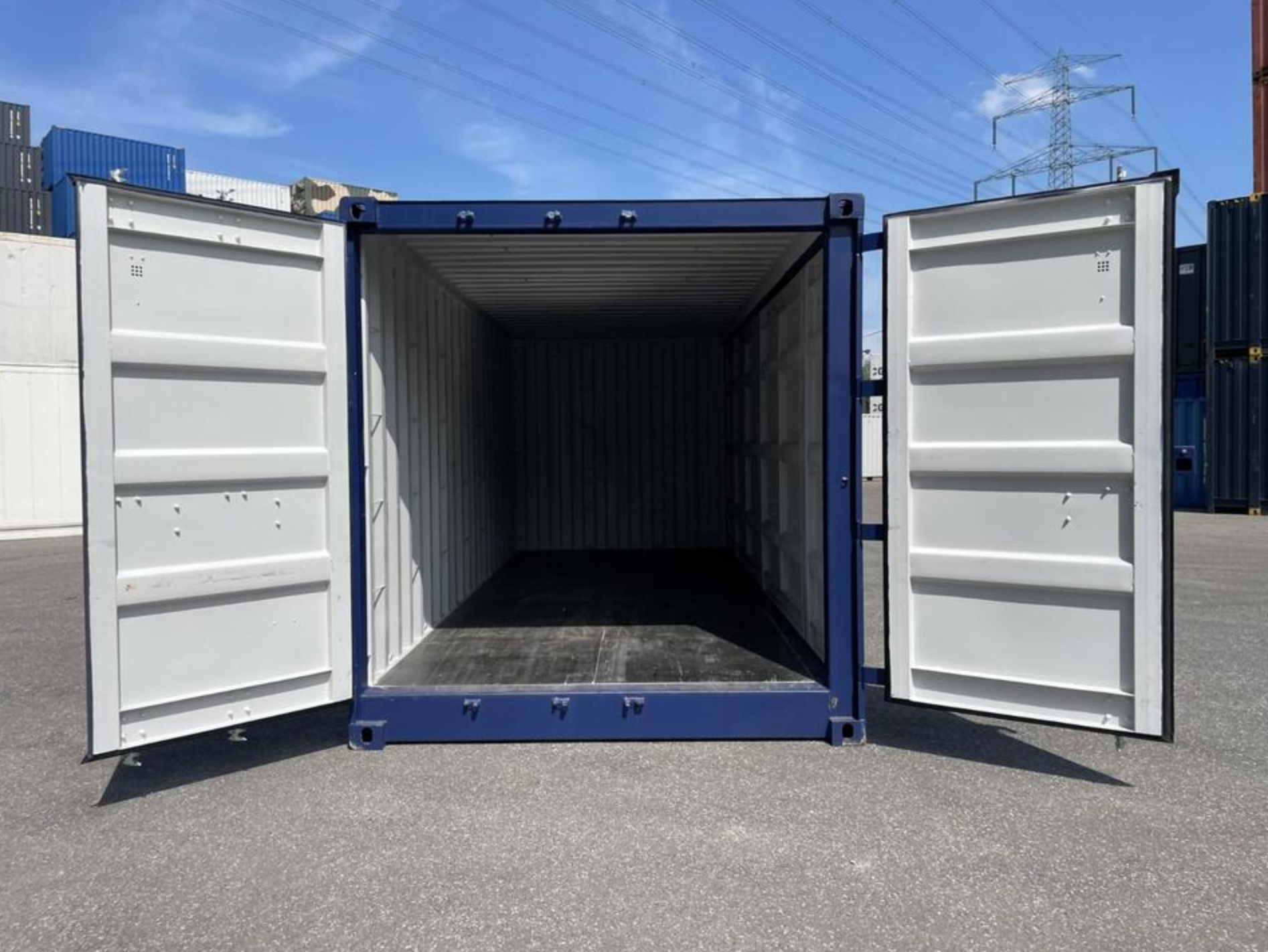 CONTENEDOR MARÍTIMO DE 20 PIES CON APERTURA LATERAL 