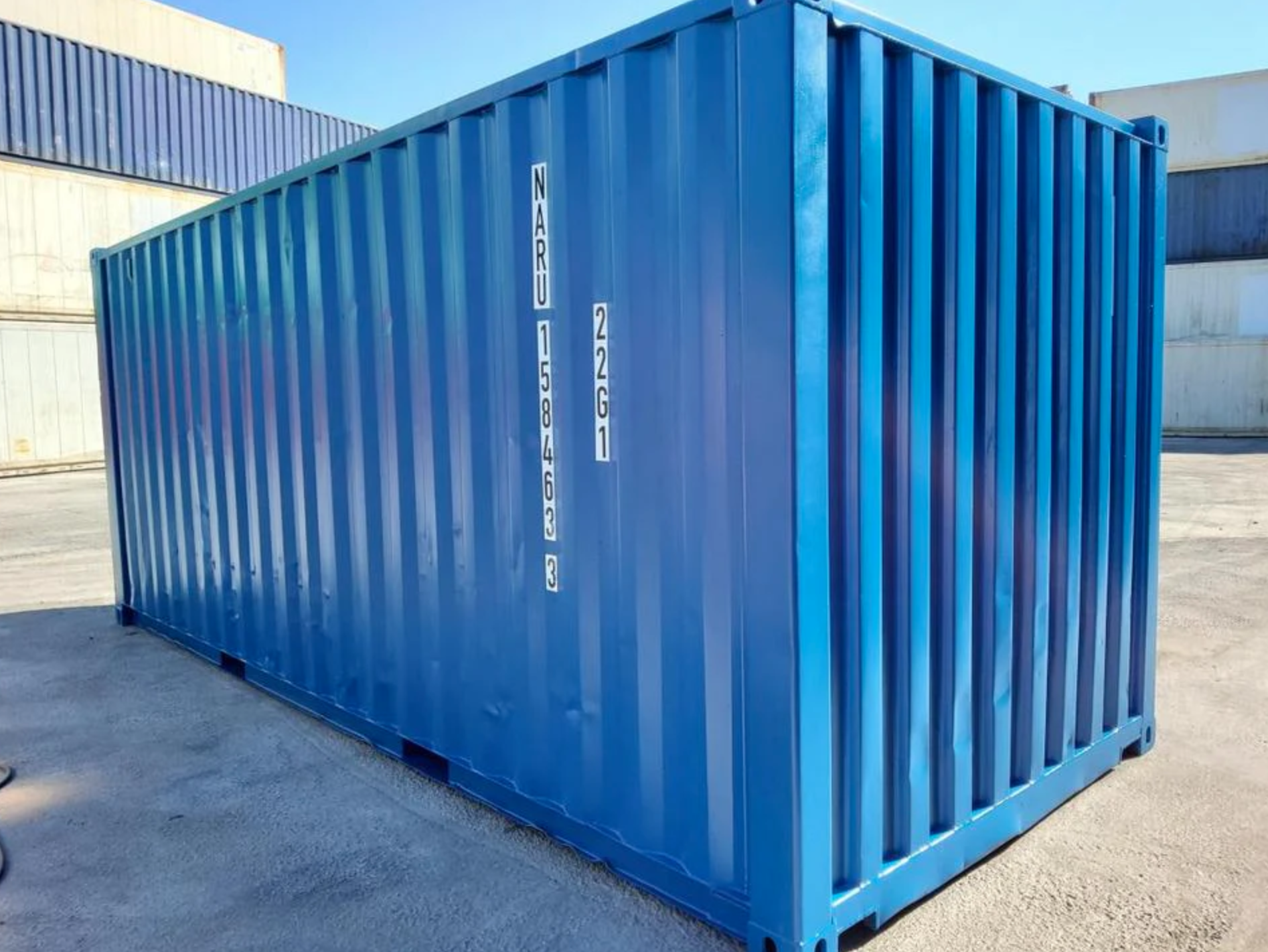 CONTENEDOR MARÍTIMO DE 20 PIES 