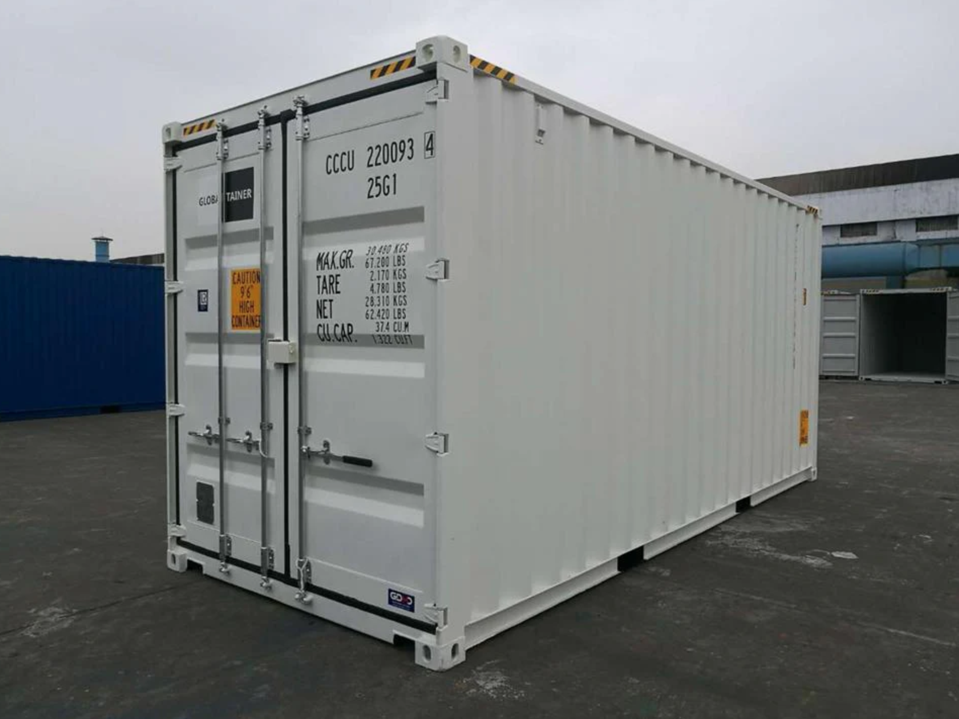 CONTENEDOR MARÍTIMO DE 20 PIES HC