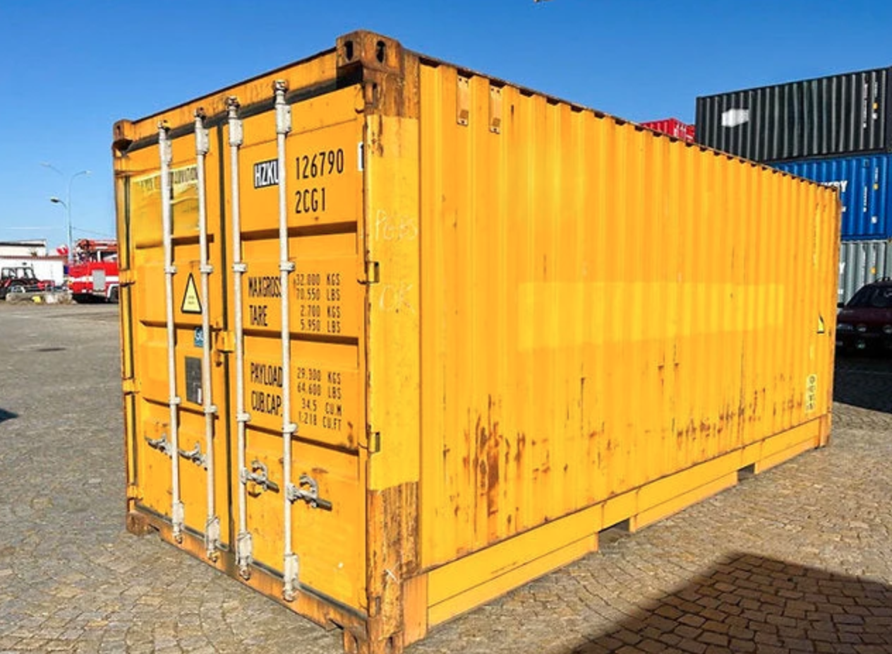 CONTENEDOR MARÍTIMO DE 20 PIES