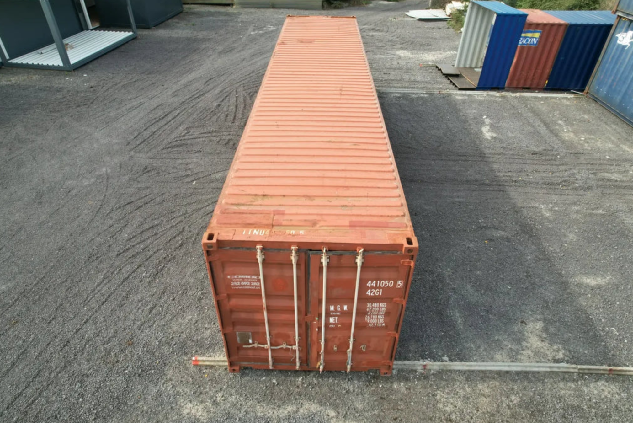 CONTENEDOR MARÍTIMO DE 40 PIES