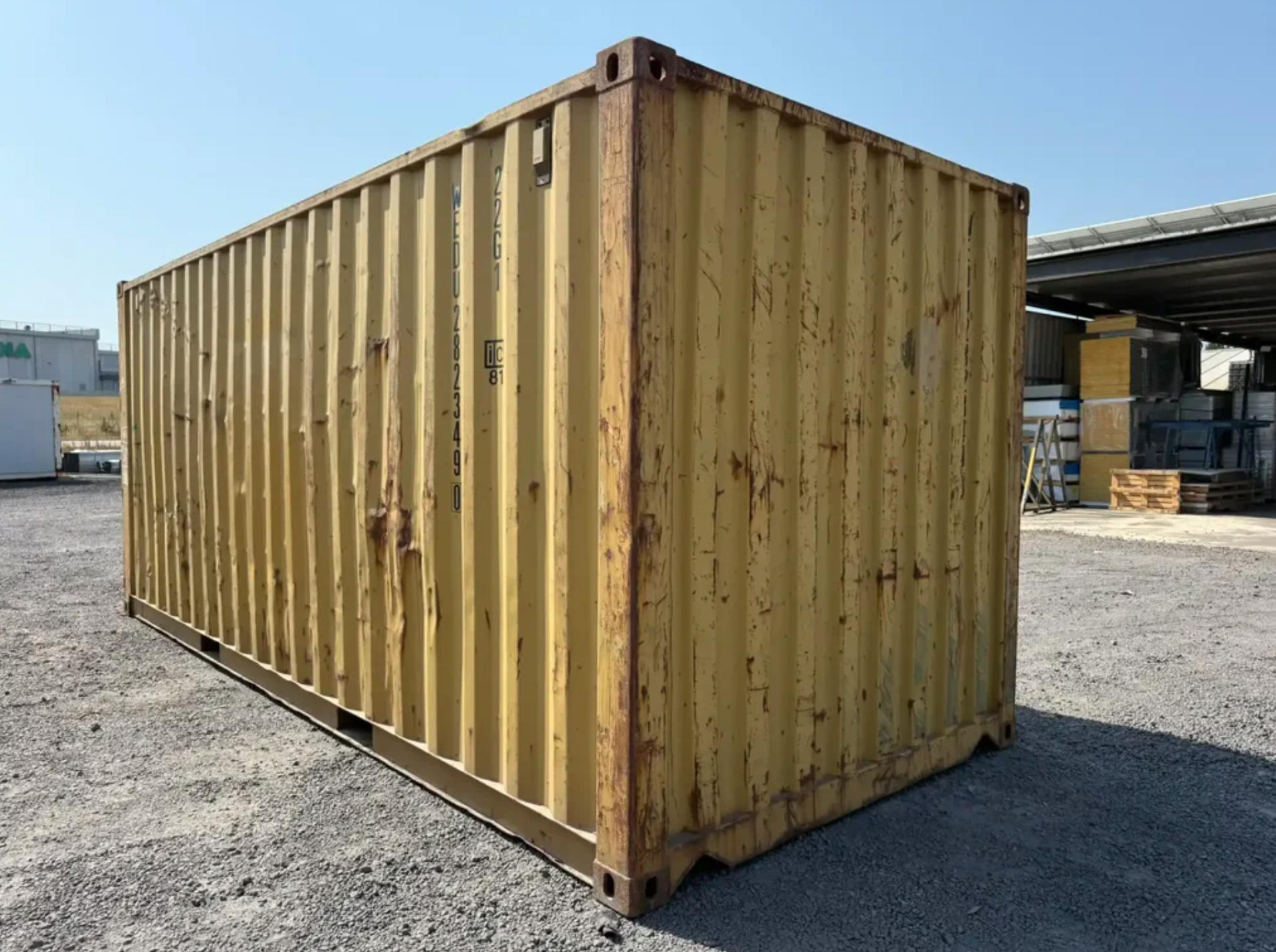 CONTENEDOR MARÍTIMO DE 20 PIES