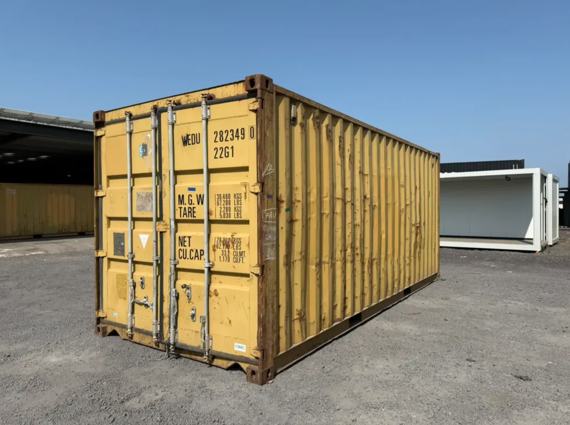 CONTENEDOR MARÍTIMO DE 20 PIES