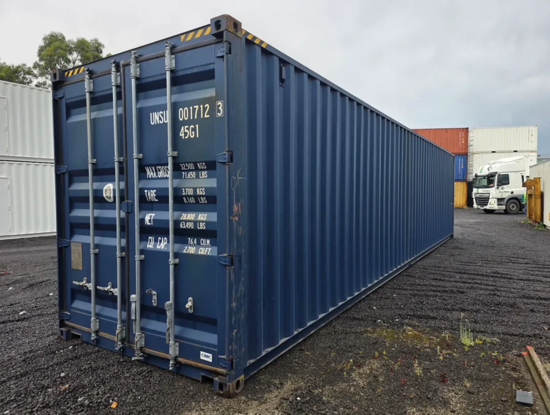 CONTENEDOR MARÍTIMO DE 40 PIES HC