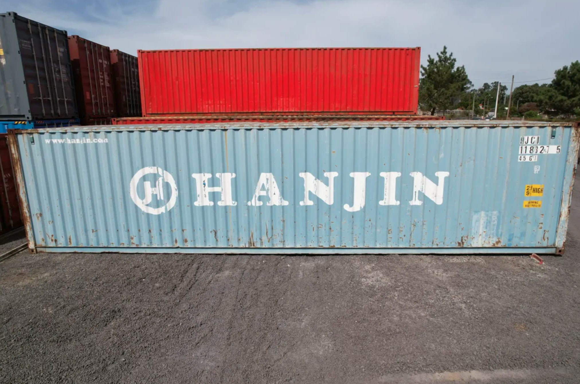 CONTENEDOR MARÍTIMO DE 40 PIES HC