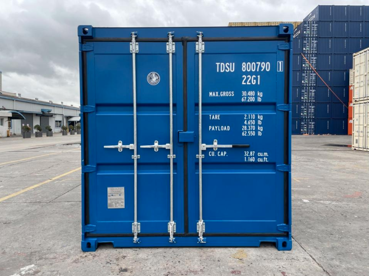 CONTENEDOR MARÍTIMO DE 20 PIES