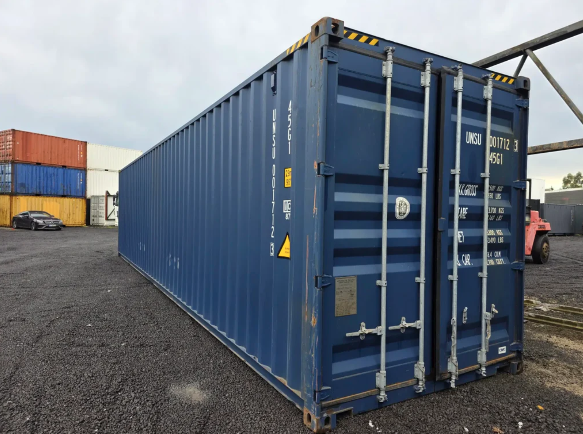 CONTENEDOR MARÍTIMO DE 40 PIES HC