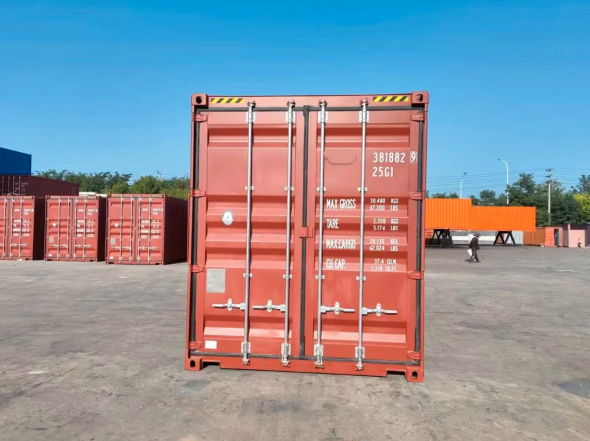 CONTENEDOR MARÍTIMO DE 20 PIES HC 